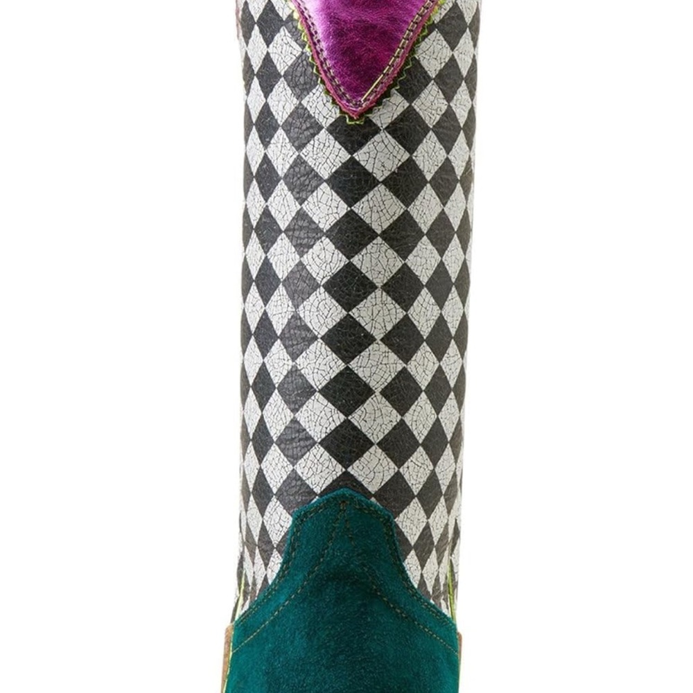 Colorful Women's Cowboy Boots - Picture 5 of 5